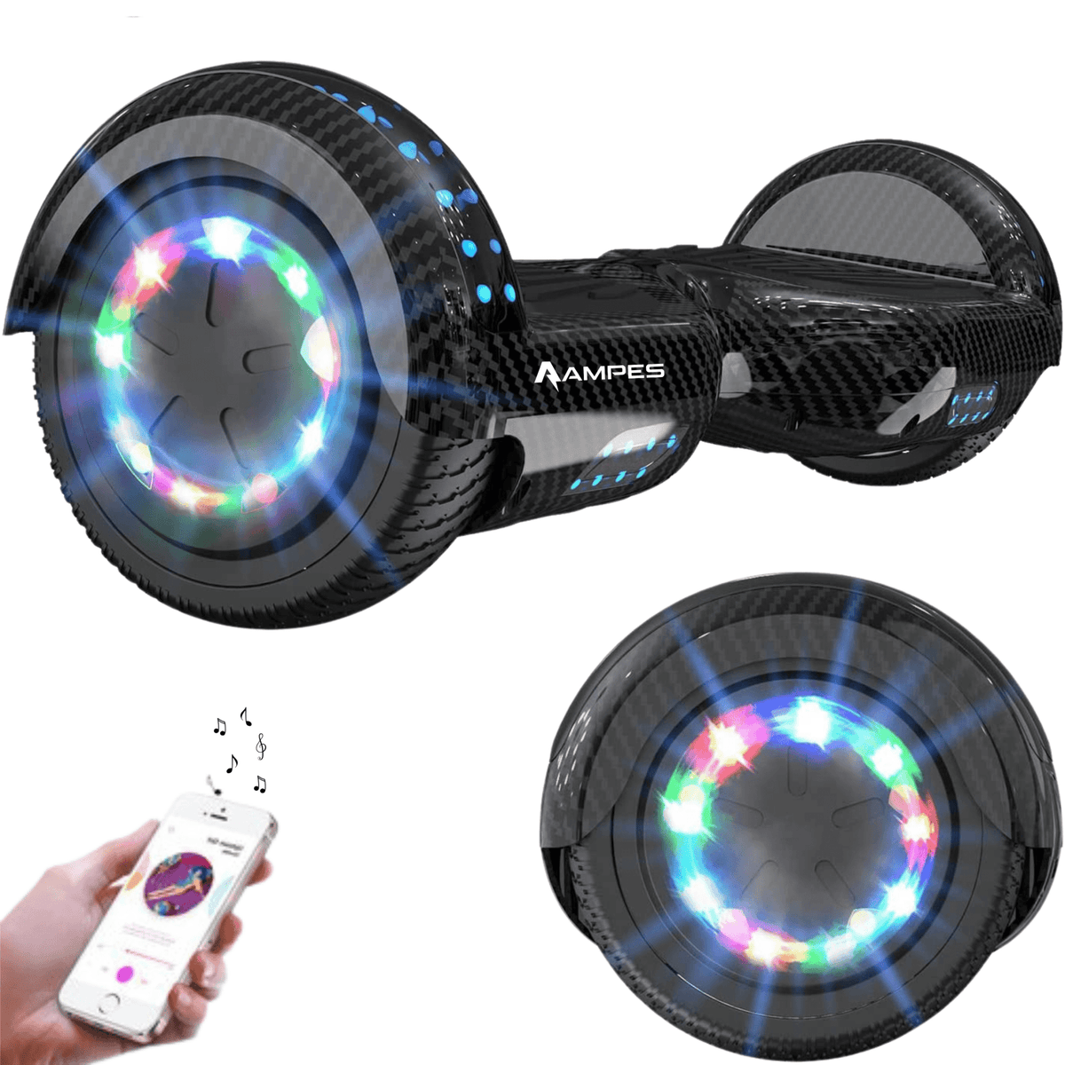 Hoverboard 6,5 inch in Carbon