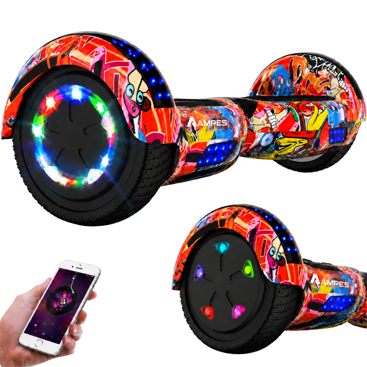 Hoverboard 6,5 inch in Graffiti