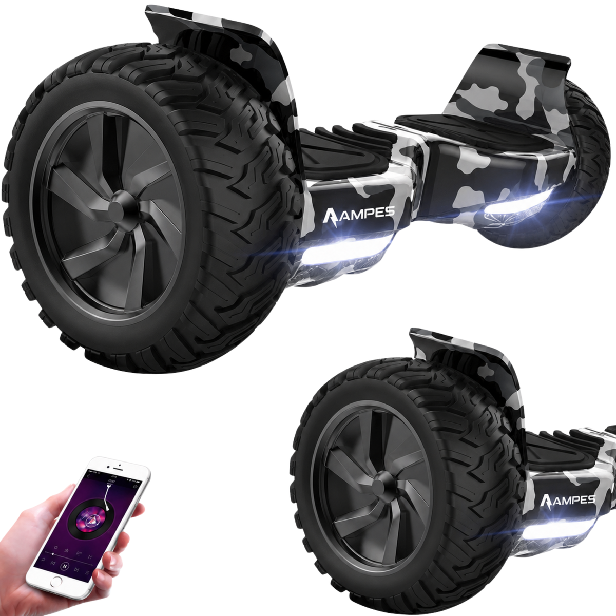 Off-road hoverboard 8,5 inch in Camouflage